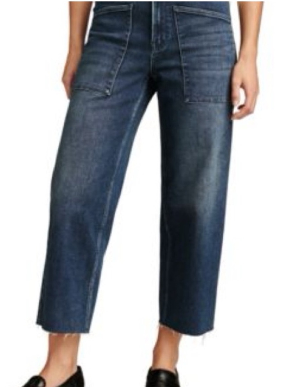 Lucky Brand Legend High Rise Wide Leg Crop